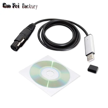 

moving head and led par by USB to DMX Interface Adapter DMX512 Computer Controller Dimmer Usb Dmx512 Interface good for dj