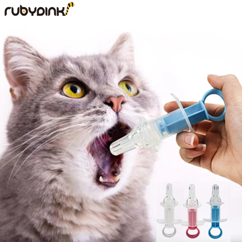 

Pet Oral Syringe Dog Cat Tablet Medicine Capsules Feeding Pusher Shooter Pills Easy Kitten Cat Water Milk Feeder Syringe Tools