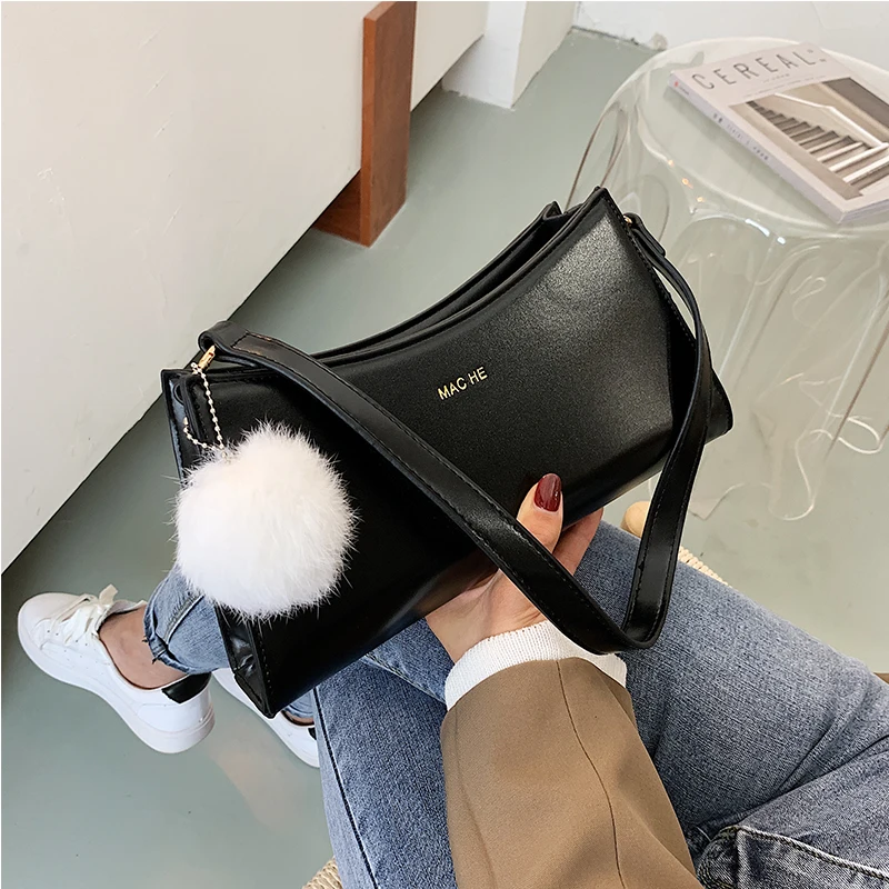 

Sense of Quality Small Bag New Fashion All-match Messenger Bag Internet Celebrity Texture Shoulder Underarm Bag for Women Flap