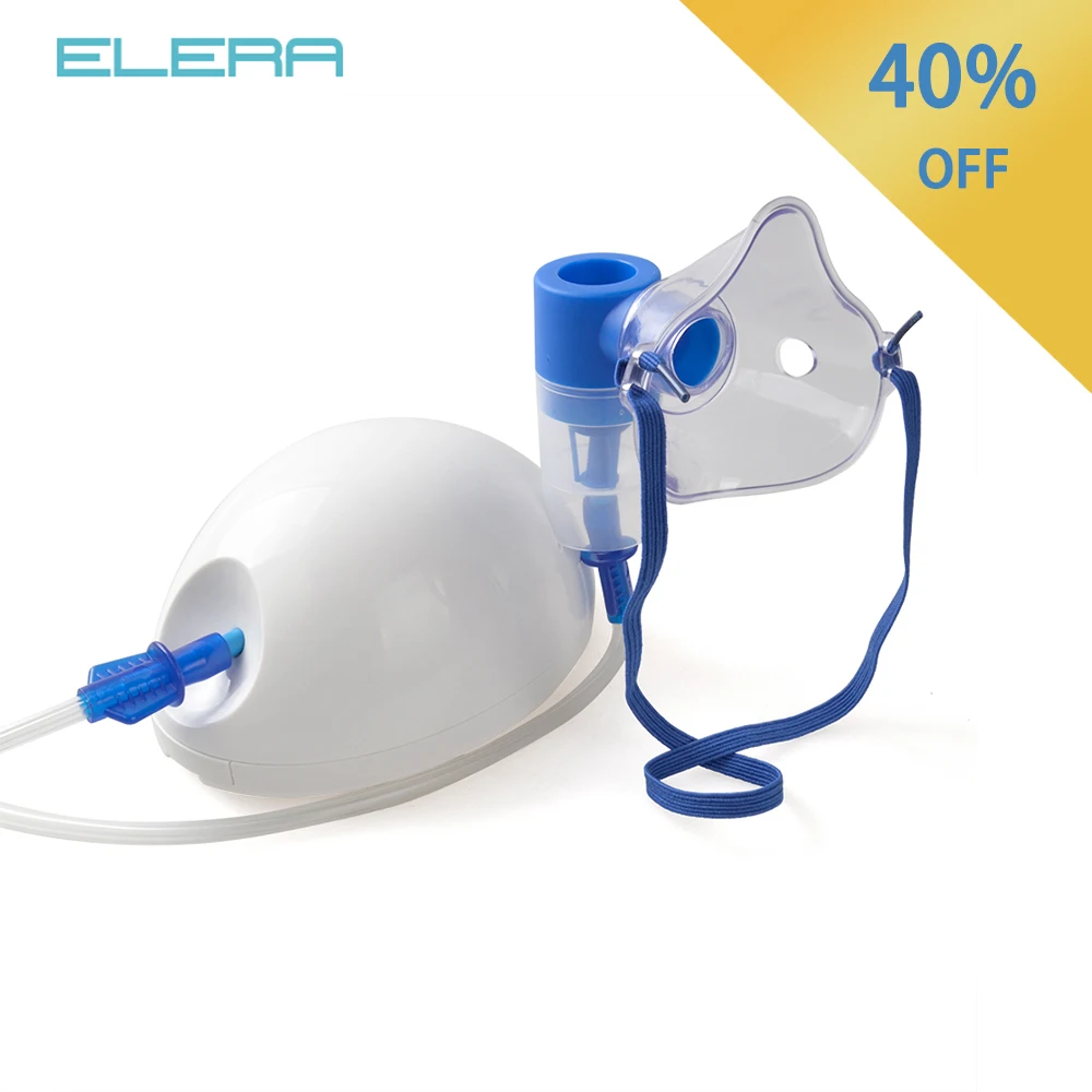 Дешево ELERA Медицинский Ингалятор, медицинский Мини Ручной Ультразвуковой Ингалятор, автоматический ингалятор для детей взрослых, уход за астмой