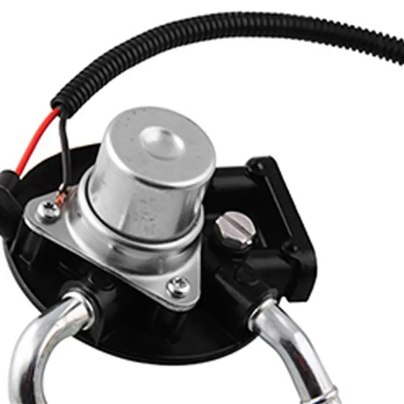 Car Fuel Filter Base Head Assembly V8 6.6L with Heater Hand Fuel Pump Housing and Heater and Aluminum Air Bleeder Screw