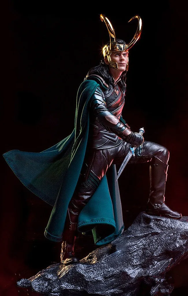

Wolf Avengers Thor 3 Ragnarok Battle Scene Loki 1/10 Statue Garage Kit