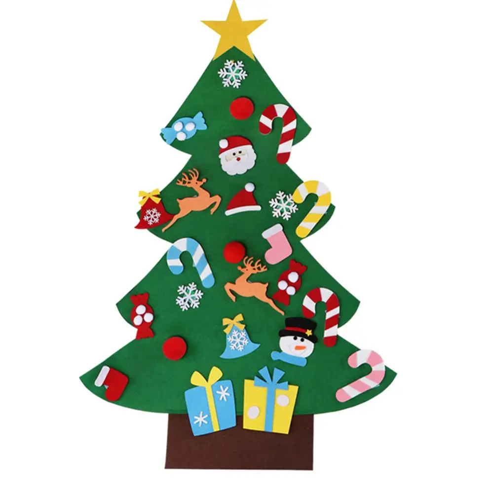 

New DIY Christmas Tree Education Gift Wall Hanging Decoration for Kids Children