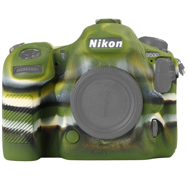 For Nikon D500 Silicone Rubber Camera Protective Body Case Skin Camera Bag Protector Cover 
