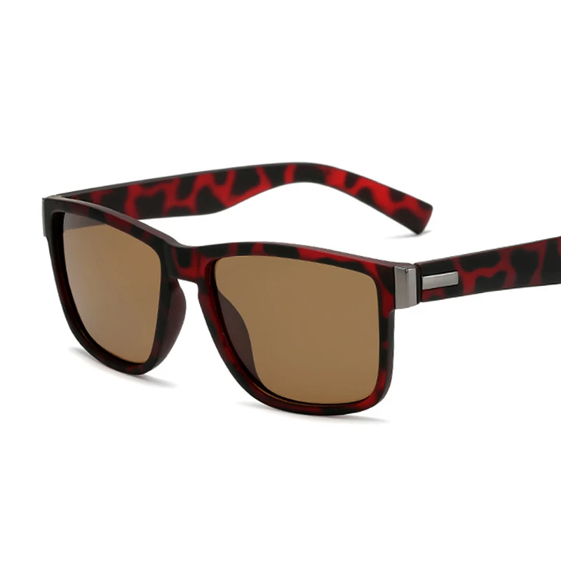 Fashion Polarized Sunglasses Man Woman Driving Coating Points Red Frame Eyewear Male Sun Glasses UV400 Sun Glasses_voghion.com