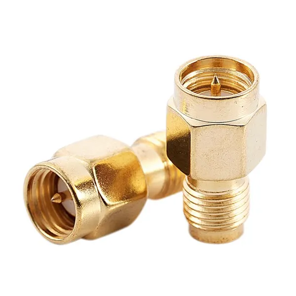 

SMA Male Plug (Pin) to RP-SMA Female (Pin) Coupling Nut Connector Adapter for Wi-Fi Antenna / Signal Booster / Repeaters / Radio
