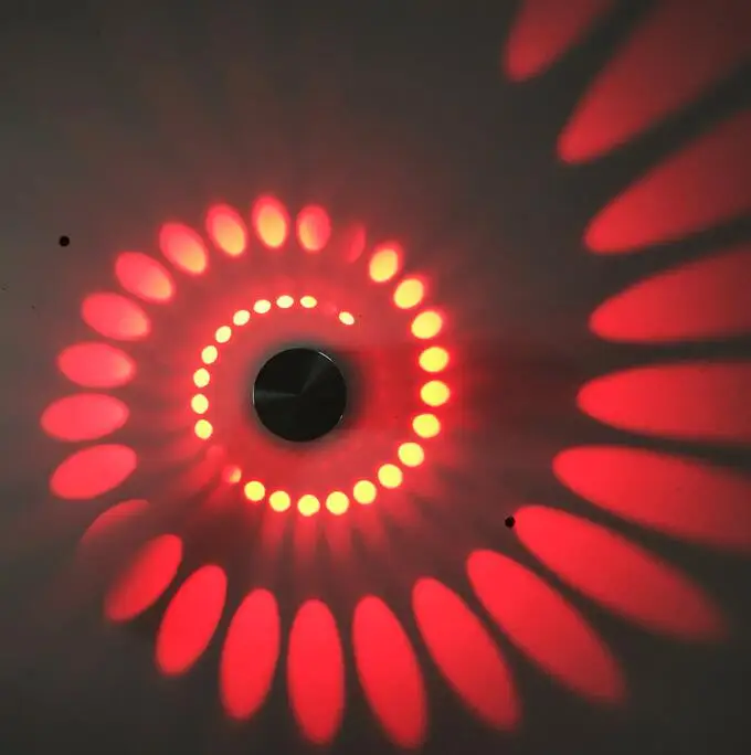 Современный светодиодный потолочный светильник RGB с пультом дистанционного управления, 3 Вт, лампа, бра, художественная галерея, украшение, лампа для переднего балкона, светильник для крыльца, светильник для коридоров