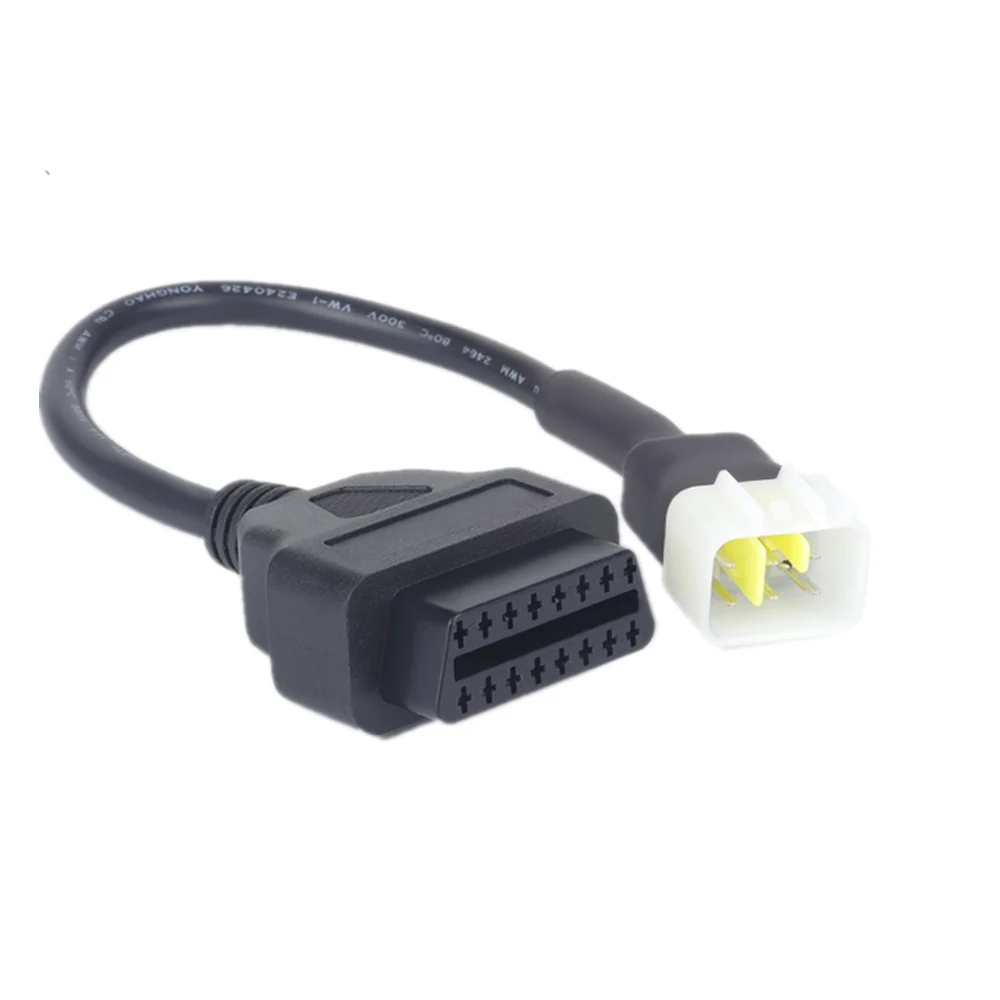 OBD2 Extension Connector OBD Adaptors Autocycle Diagnostic Cable For BENELLI TRK502 TNT600 LEONCINO Motorcycle