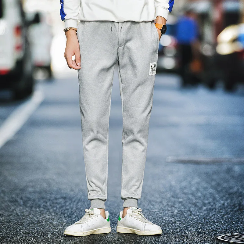 Cross-Border for Pants Skinny Pants Sub-Men's Casual Pants Sports Beam Leg Pants Men's Pants British-Style MEN'S Trousers ebaywi