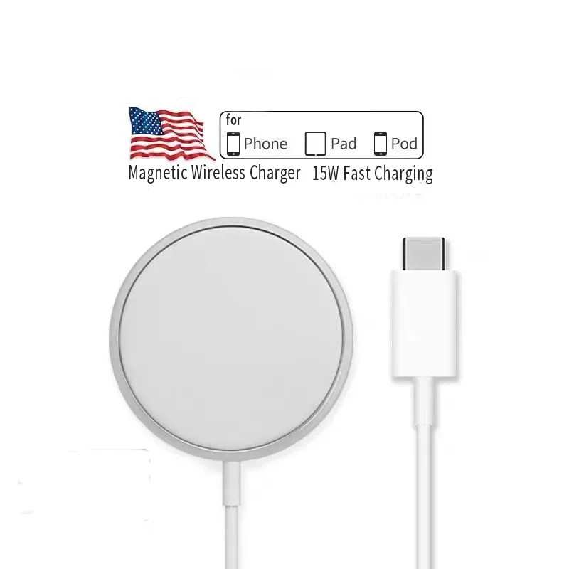Cafele Wireless Charger 15W PD Quick Charging Pad For iPhone 11 12 Pro Max Thin Portable Phone |