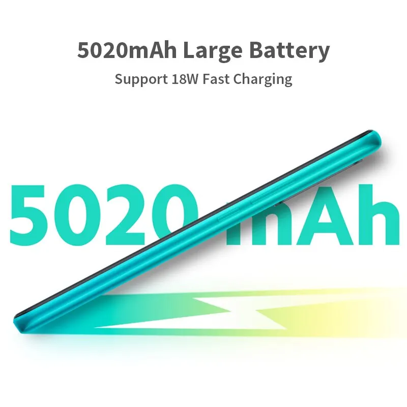 Глобальная версия Xiaomi Redmi 9 мобильный телефон 4 Гб RAM 64 ГБ ROM Helio G80 Octa Core 13MP AI камера 6