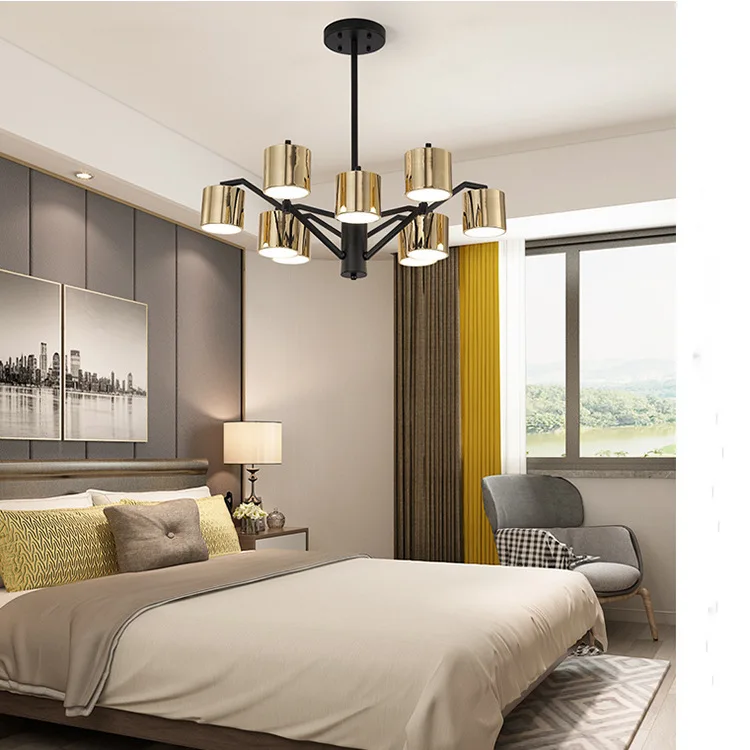 

Nordic Creative Concise Individuality Art Iron Pendant Light Cafe Restaurant Decoration Hanging Lamp Free Shipping