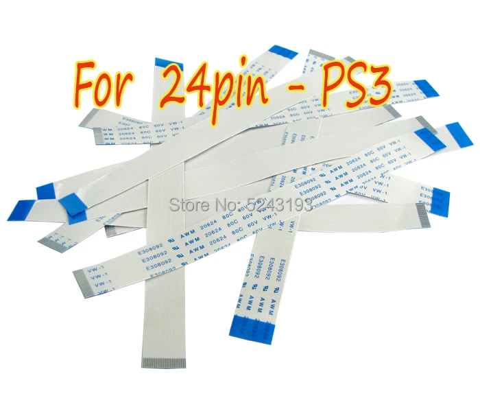 1 шт. привод ленточный кабель 24pin для тонкий PS3 Playstation 3 Blu Ray диск Гибкий плоский