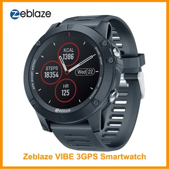 

Original Zeblaze VIBE 3 GPS Smartwatch GPS Sports Watch Heart Rate IP67 Waterproof Fitness Track Alarm Smart Watch Android IOS