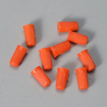 

100pcs Eyelash Glue Bottle Plugs Blocking Needles Glue Bottle Pins Eyelash Extensions Tools