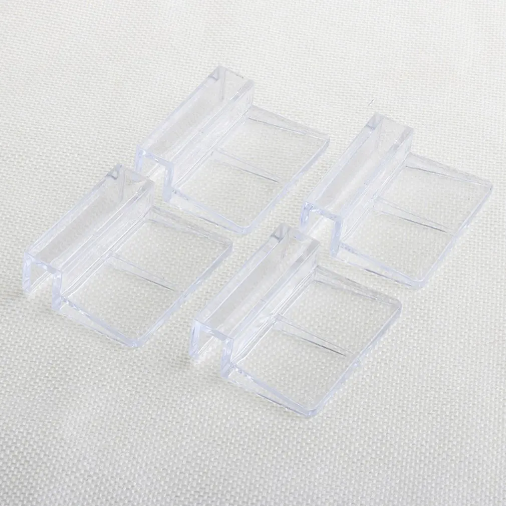 6/8/10/12mm Acrylic Aquarium Fish Tank Glass Fixed Cover Clip Clamp Bracket Holder Shelf Lamp Filter Barrel Rack Support