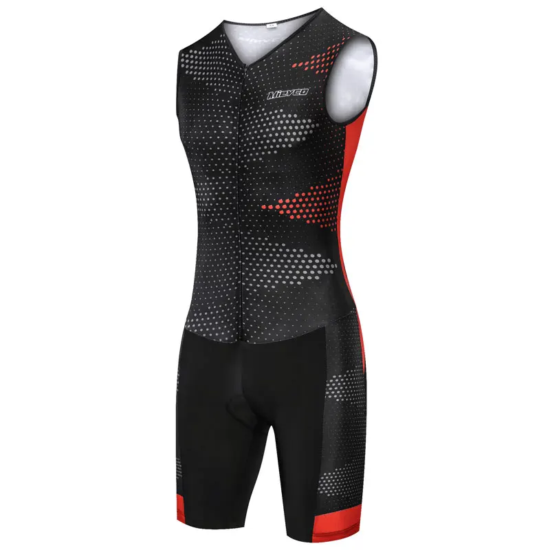 Mieyco мужской велокостюм Триатлон Speedsuit Trisuit All Out Speedsuit без рукавов Speedsuit Maillot Ciclismo Одежда - Цвет: Цвет: желтый