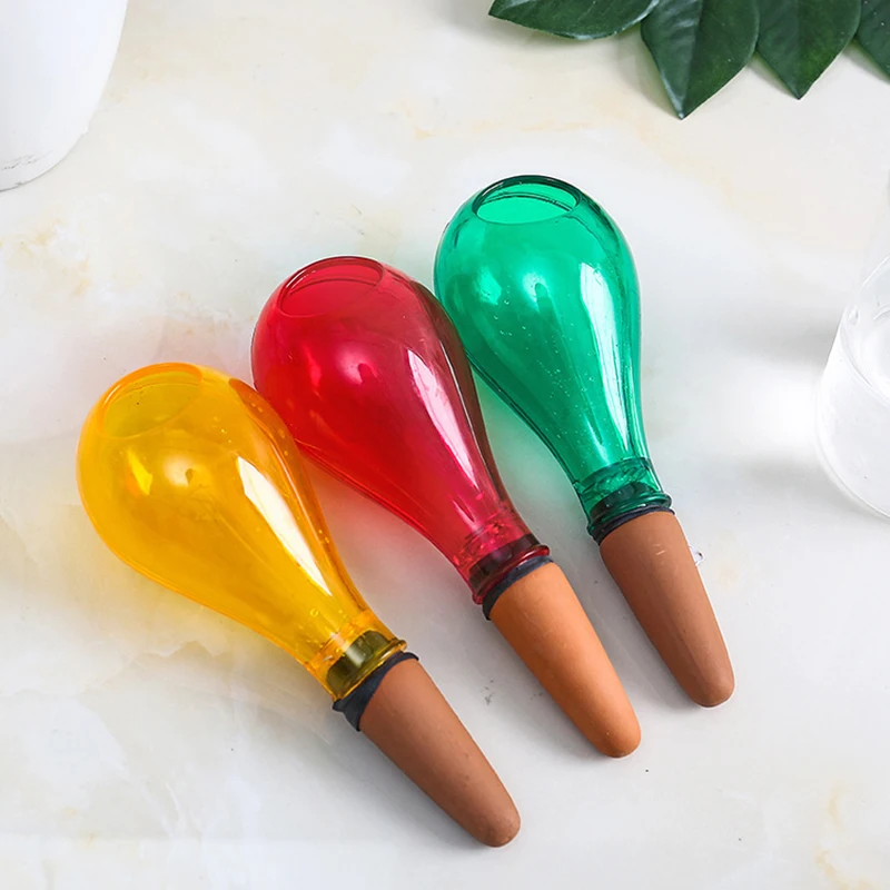 

1pcs Houseplant Pot Drip Flower Plant Waterer Slow Seepage Automatic Watering Device Houseplant Pot Drip Random Color