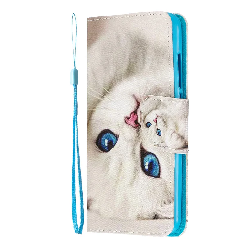 COOLY кожаный чехол с кошкой для Xiaomi Redmi 7A 4A 5A 6A Go K20 Pro задняя крышка на Note 7 6 Pro 4X кошелек Флип Единорог Сова чехол для телефона