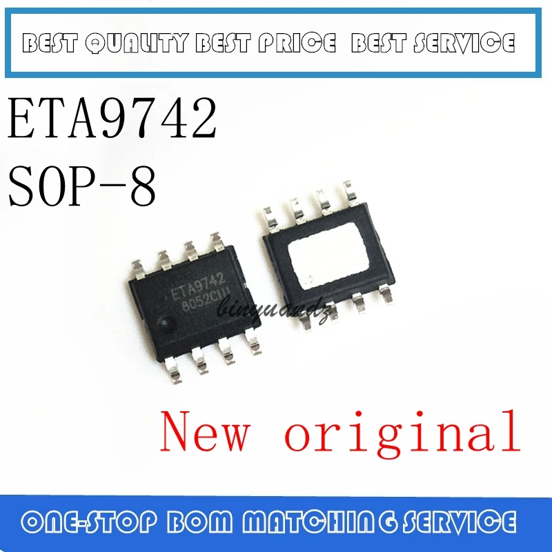

Новый Высокоточный синхронный выпрямитель IC ETA9742 9742 SOP-8, 1 шт.