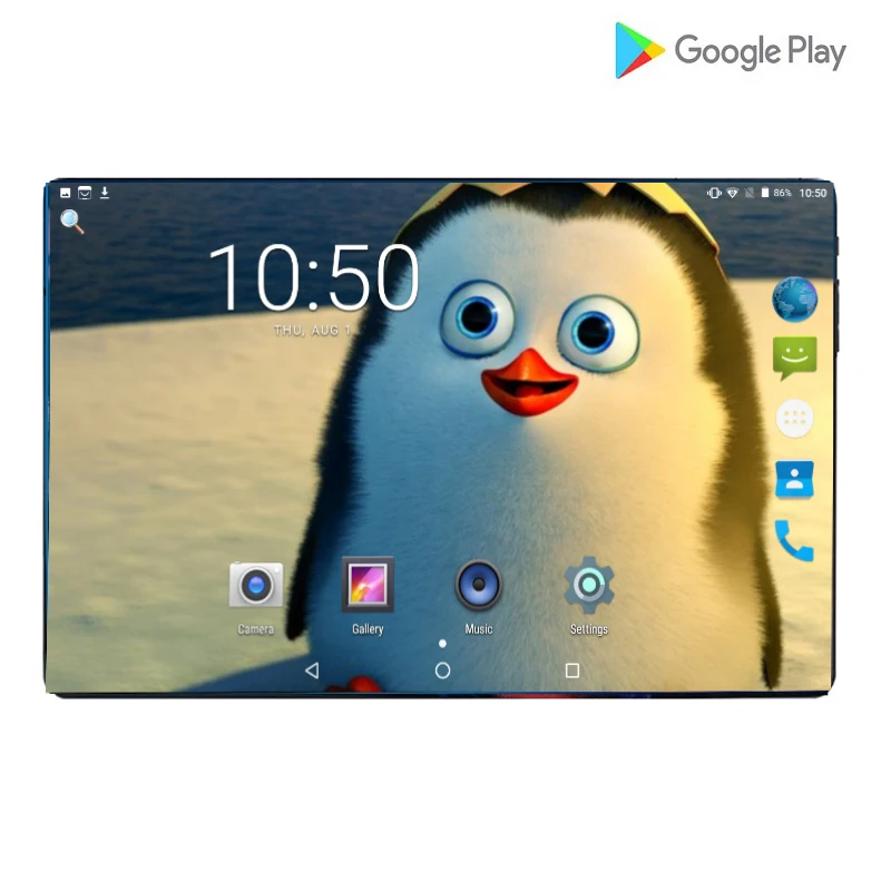 

Tablet Pc 10.1' Android 7.0 Google Play Certification 3G Phone Call Tablets WiFi Bluetooth GPS 2.5D Tempered Glass 10 Tablet 5MP