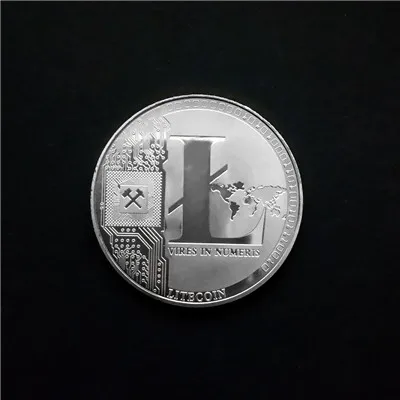 Медальон безвалютная монета Биткоин Коллекционная Коллекция искусства подарок физический памятный бит BTC Античная копия имитация - Цвет: 0133-7