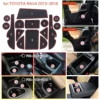 15pcs for Toyota RAV4 2013-2022 Anti-Slip Gate Slot Mat Rubber Coaster Accessories for RAV 4 2013 2014 2015 2016 2017 2022 ► Photo 2/6