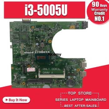 شراءلأجهزة الكمبيوتر المحمول For DELL INSPIRON 15 3558 اللوحة الأم مع I3-5005U CN-0MHDT2 0MHDT2 MHDT2 PWB:1XVKN MB 100% اختبار سريع السفينة