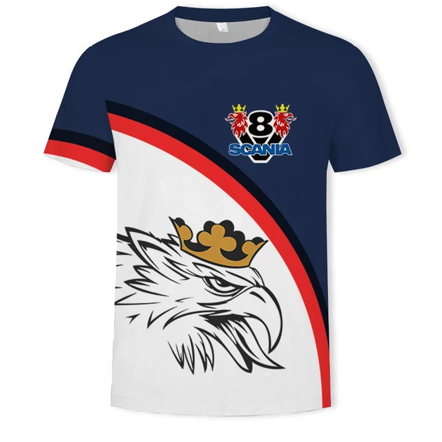 2021 Summer Fashion New Wings Flying Eagle 3D Printed Pattern Men's Trend Short Sleeve Casual T-shirt Top T1295