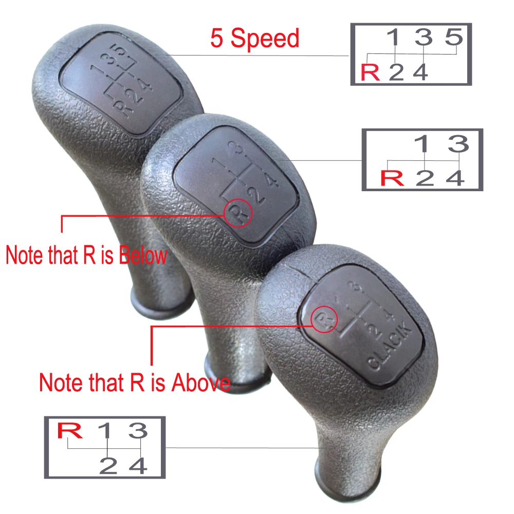 Gear Shift Knob 4 Speed 5 Speed Lever Stick Shifter For Mercedes Benz W123  W124 W126 W140 W190 W201 W202 Car Styling - Gear Shift Knob - AliExpress