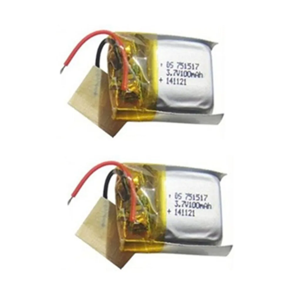 

3.7v 100mah 751517 lipo battery for JJ820 V646 V676 JJ810 RC Quadcopter Spare Parts