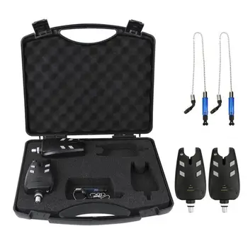 

4pcs/set Electric Fishing Alarm Hanger High Sensitivity European Style Casting Rods Sea Rod Bite Alarming Fishing Accessory