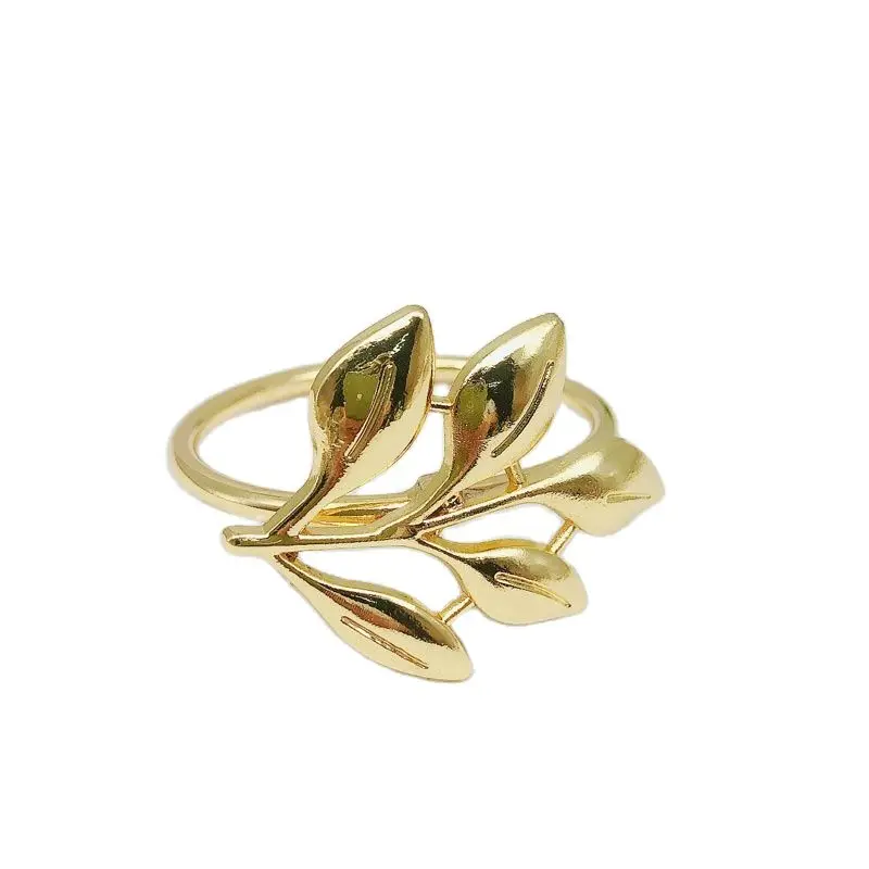 חבקים מעוצבים למפיות - לעיצוב שולחן האוכל (6 יחידות) 6