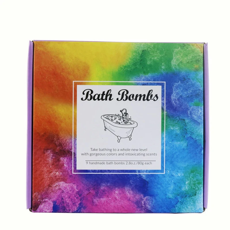 Bath Salts Ball Organic Fizzy Bath Bombs Set Handmade 9Pcs/set SPA Stress Relief Exfoliating Whitening Body Scrub Spa Bath Salts Bath Salts Ball Organic Fizzy Bath Bombs Set Handmade 9Pcs/set SPA Stress Relief Exfoliating Whitening Body Scrub Spa Bath Salts