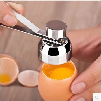 

Egg Scissors Metal Egg Opener 304 Stainless Steel Top Cutter Shell Opener Can Opener Boiled Raw Egg Open Kitchen Egg Tool