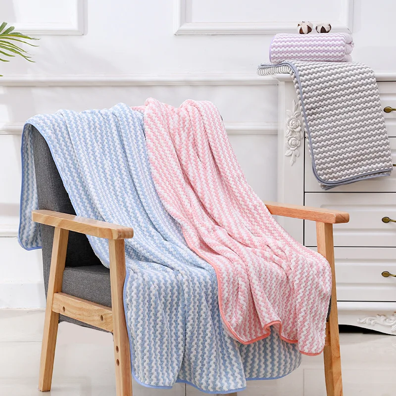 SOFTBATFY банное полотенце из микрофибры s, банное полотенце 2 шт(2" x 55"), объемное, мягкое, супер впитывающее и быстросохнущее, не выцветает