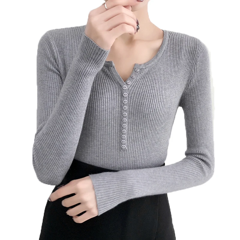 

Women Long Sleeved Sweater Women Clothing 2020 Autumn Winter Ladies Knitted Sweater Women Pullovers Women Fashion Sweaters