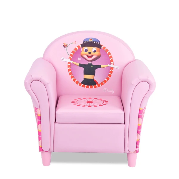 

Lovely Princess Sofa Stool Originality Mini Sofa Chair Single Person Cartoon Baby Small Sofa Pink Children Sofa Zitzak Bean Bag