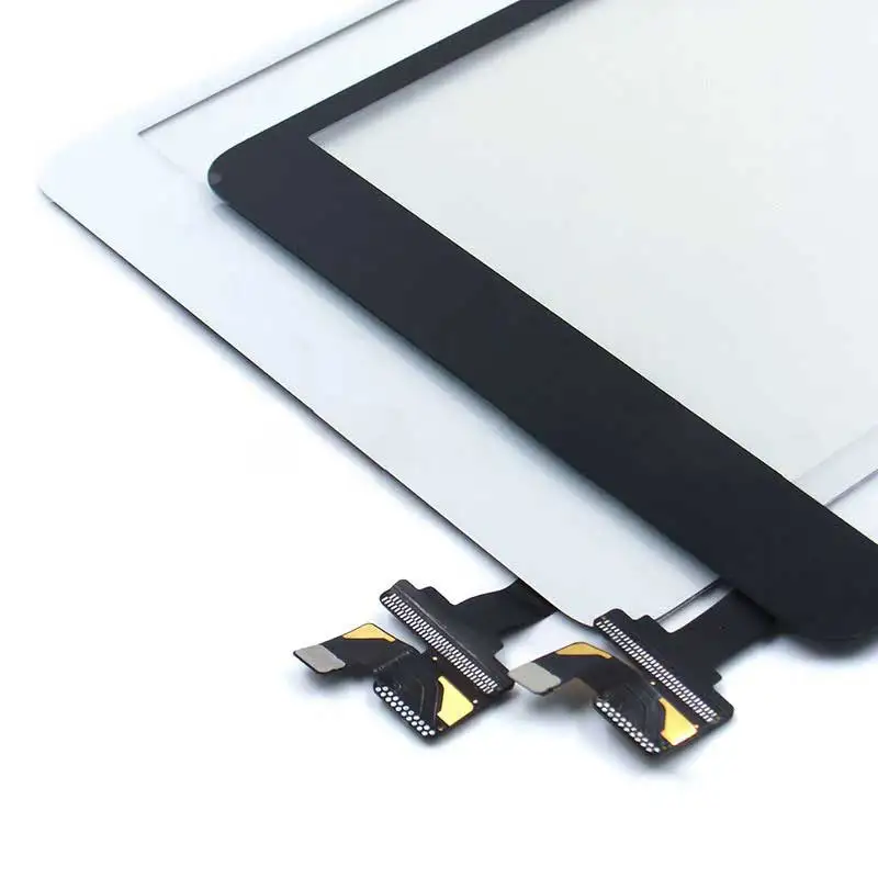 For iPad Mini1 mini2 A1432 A1454 A1455 A1489 A1490 Touch Screen Digitizer +IC Chip Connector Flex+Key Button+AAA quality