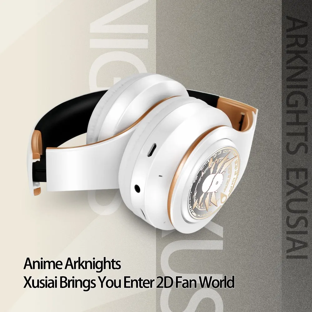 Wireless Silent Disco Headphone Anime Arknights Exusiai