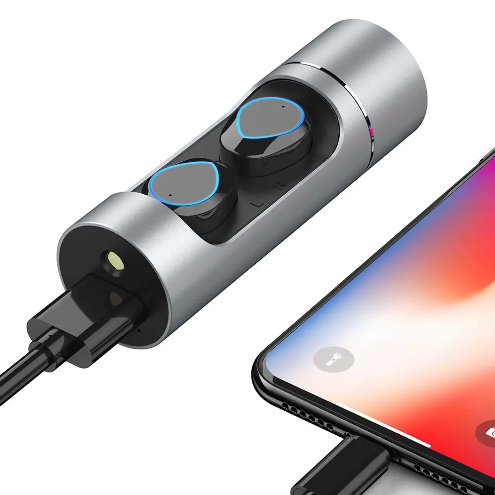 K01 Bluetooth наушники беспроводные Серьги светодиодный цифровой дисплей экран мини стерео Беспроводная гарнитура