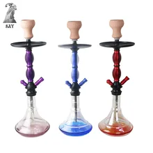 Высокое качество, стеклянный кальян, кальян наргиле, набор, керамическая чаша, Арабские трубы для воды, кальян, вечерние аксессуары для курения