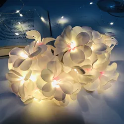 PheiLa LED Egg Flower String Light Fairy Garland Warm Lamp USB or Battery Powered for Holiday Romantic Indoor Bedroom Decoration