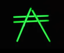 

1pcs 5x100mm Green Tritium Gas Tube 10-25 Years Life Self-Luminous Tritium Vial Tube Signal Light Lamp