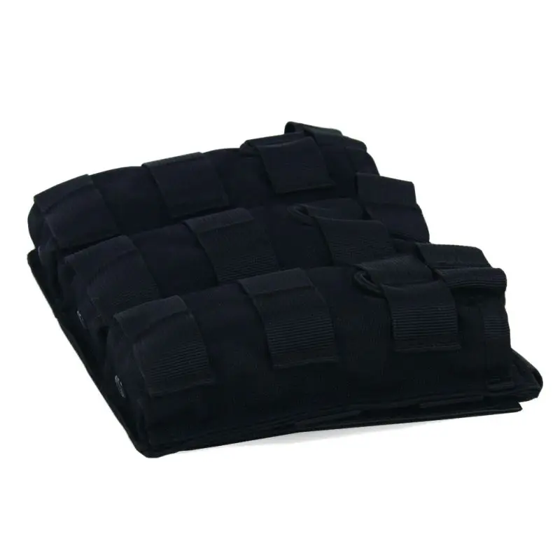 Balight тактический molle тройной открывающийся чехол для журналов FAST AK AR M4 FAMAS Mag Pouch 1000D нейлоновый военный Пейнтбольный инвентарь