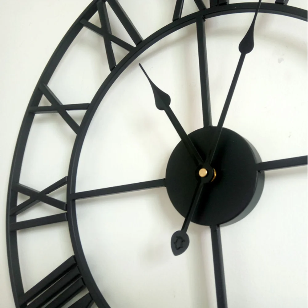 Большие настенные часы ручной работы объемные винтажные большие в стиле ретро