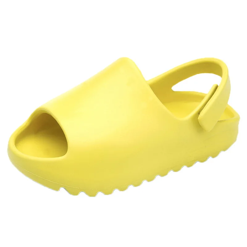 boy sandals fashion Summer Baby Toddler Kids Adults Slip-On Sandals Boys Girls Foam Beach Slides Candy Color Children Lightweight Breathable Sandals leather girl in boots Children's Shoes