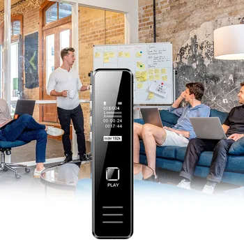 

Voice Recorder Handheld Noise Reduction Activated Interviews Digital Portable Zinc Alloy Pen Mini MP3 Player Long Distance Audio