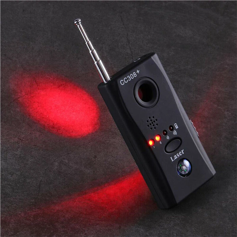 Многофункциональный Анти-шпионский детектор камера GSM устройство аудио ошибка искатель радиочастотный сигнал ошибка лазерный объектив трекер Обнаружение беспроводной продукции