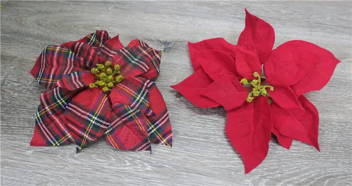 Имитация цветка/Моделирование Рождество красный/Моделирование poinsettia/декоративный цветок/инженерный цветок/8 головы/